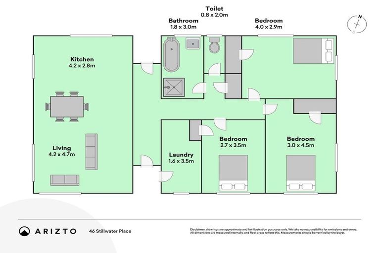 Photo of property in 46 Stillwater Place, Westbrook, Palmerston North, 4412