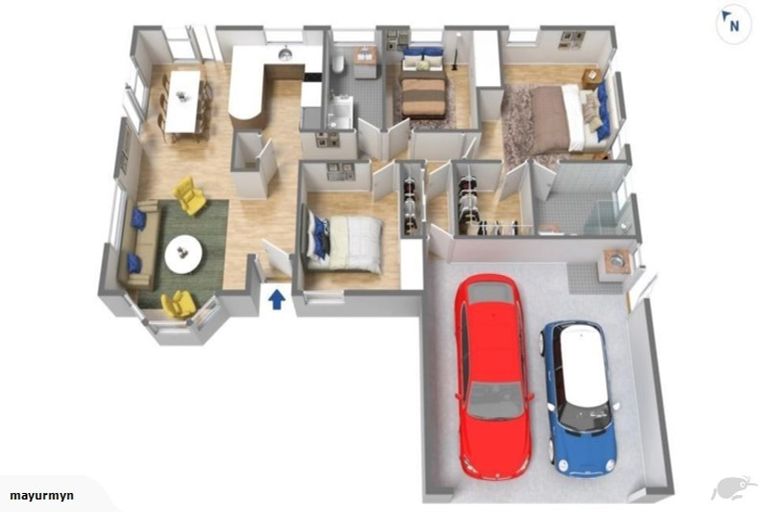 Photo of property in 15 Frank Bunce Grove, Flat Bush, Auckland, 2019