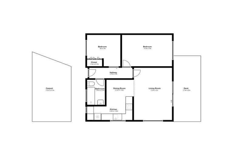 Photo of property in 107f1 Allington Road, Karori, Wellington, 6012