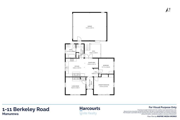 Photo of property in 1/11 Berkeley Road, Manurewa, Auckland, 2102