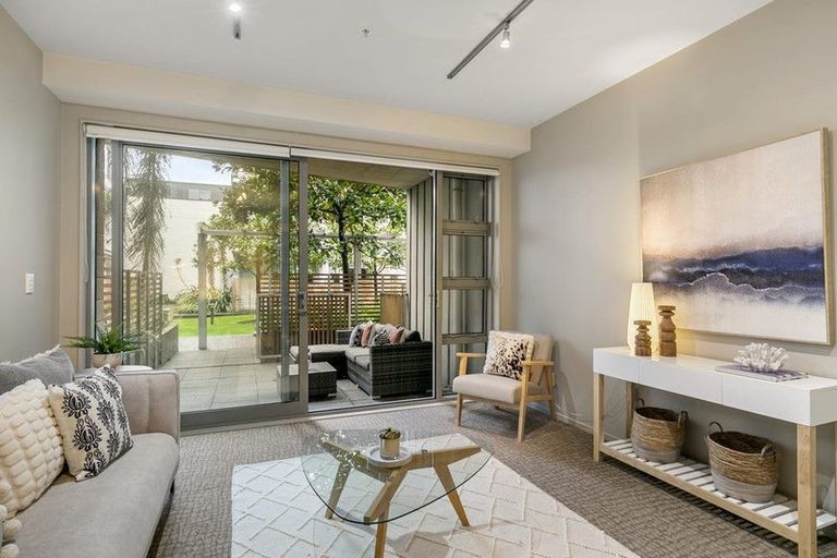 Photo of property in Revolucion Apartments, 105/28s Torrens Terrace, Mount Cook, Wellington, 6011