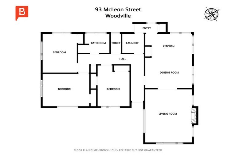 Photo of property in 93 Mclean Street, Woodville, 4920