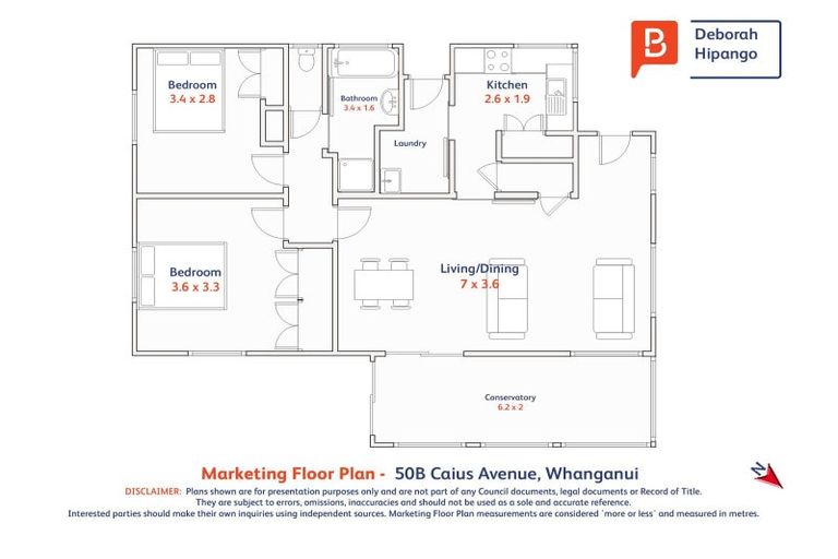 Photo of property in 50b Caius Avenue, Gonville, Whanganui, 4501