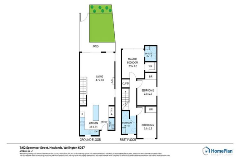 Photo of property in 62u7 Spenmoor Street, Newlands, Wellington, 6037