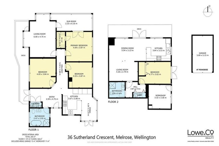 Photo of property in 36 Sutherland Crescent, Melrose, Wellington, 6023