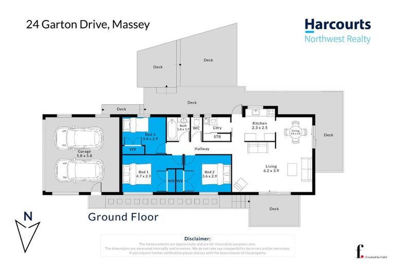 Photo of property in 24 Garton Drive, Massey, Auckland, 0614