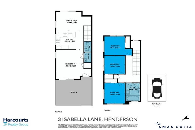 Photo of property in 3 Isabella Lane, Henderson, 0610