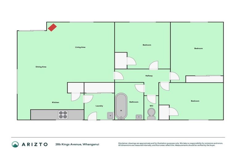 Photo of property in 28b Kings Avenue, Gonville, Whanganui, 4501