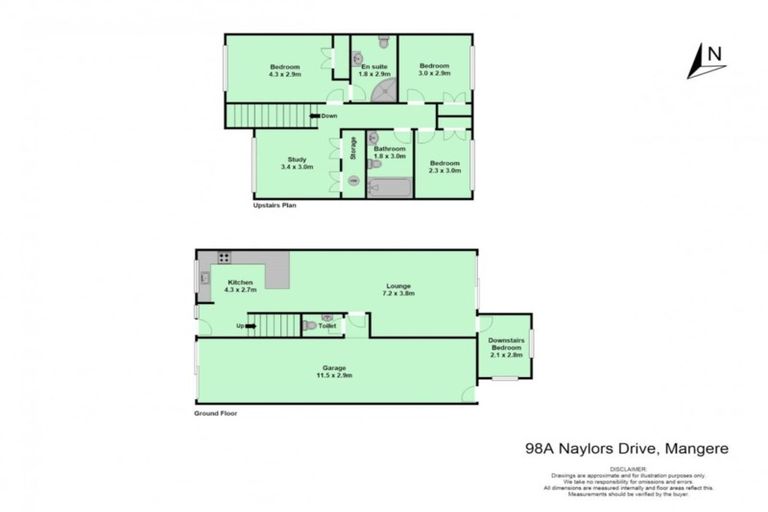 Photo of property in 98a Naylors Drive, Mangere, Auckland, 2022