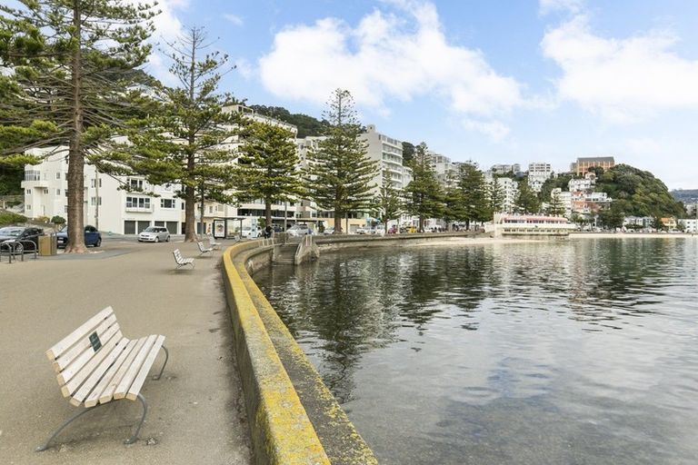 Photo of property in Inverleith Apartments, 306u1 Oriental Parade, Oriental Bay, Wellington, 6011