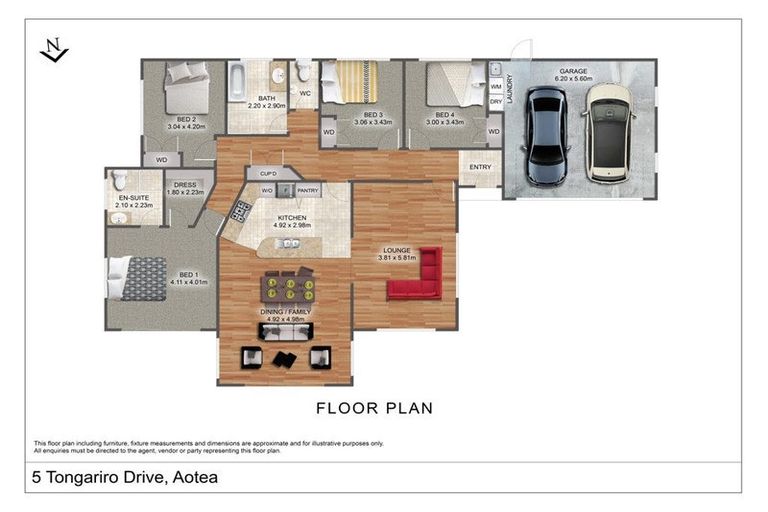 Photo of property in 5 Tongariro Drive, Aotea, Porirua, 5024