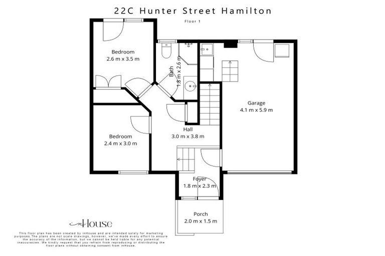 Photo of property in 22c Hunter Street, Hamilton Lake, Hamilton, 3204