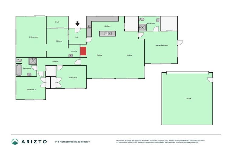 Photo of property in 143 Homestead Road, Weston, Oamaru, 9491