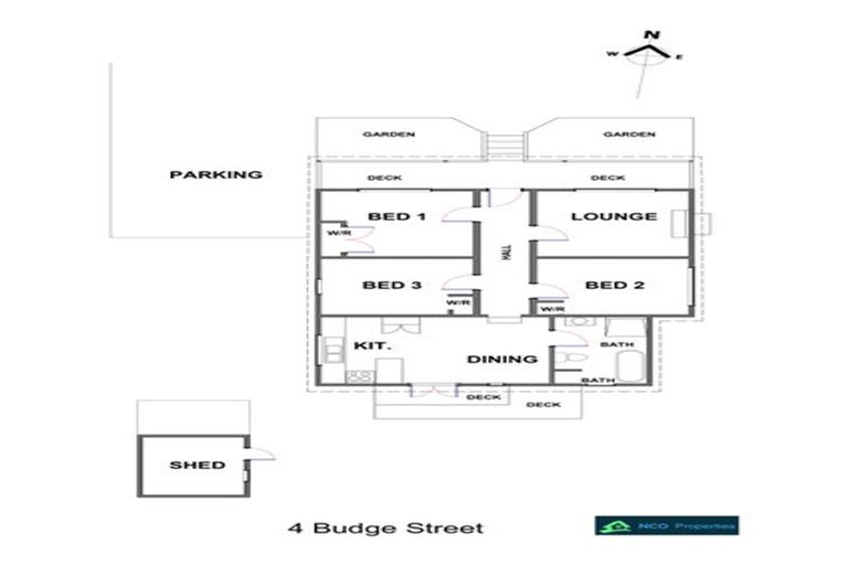 Photo of property in 4 Budge Street, Mayfield, Blenheim, 7201
