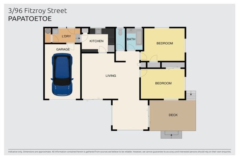 Photo of property in 3/96 Fitzroy Street, Papatoetoe, Auckland, 2104