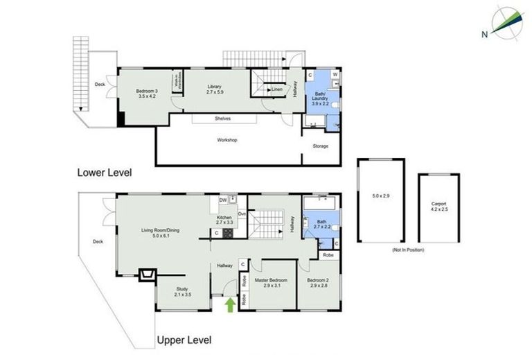 Photo of property in 47 Harbour View Road, Northland, Wellington, 6012