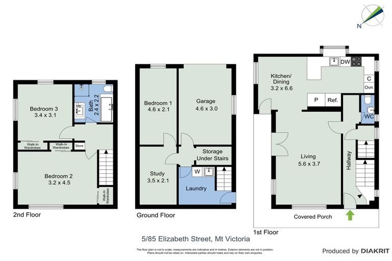 Photo of property in 85u5 Elizabeth Street, Mount Victoria, Wellington, 6011