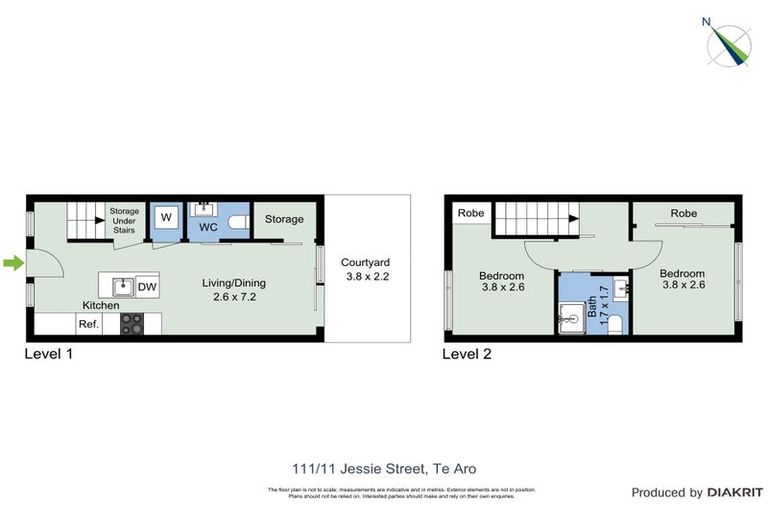 Photo of property in The Paddington, 111/11 Jessie Street, Te Aro, Wellington, 6011