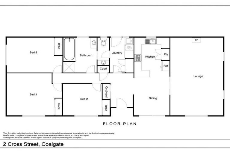 Photo of property in 8 Cross Street, Coalgate, 7673