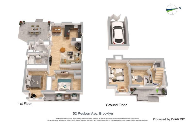 Photo of property in 52 Reuben Avenue, Brooklyn, Wellington, 6021