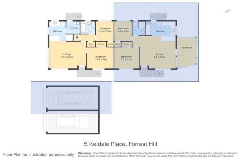 Photo of property in 2/5 Keldale Place, Forrest Hill, Auckland, 0620