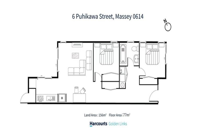 Photo of property in 6 Puhikawa Street, Massey, Auckland, 0614