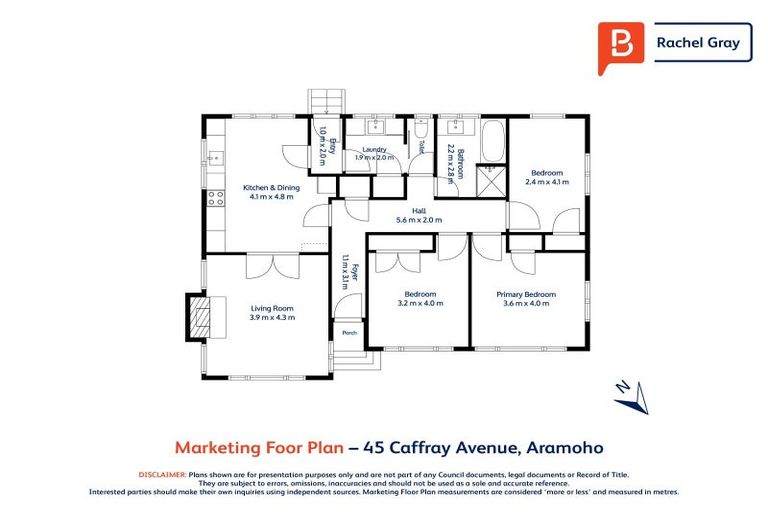 Photo of property in 45 Caffray Avenue, Aramoho, Whanganui, 4500