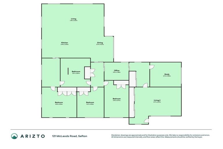 Photo of property in 121 Mcleods Road, Sefton, Rangiora, 7477