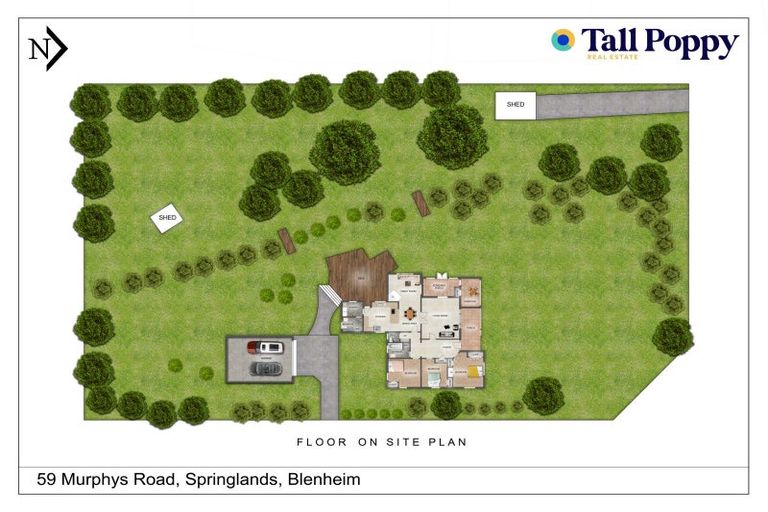 Photo of property in 59 Murphys Road, Springlands, Blenheim, 7201