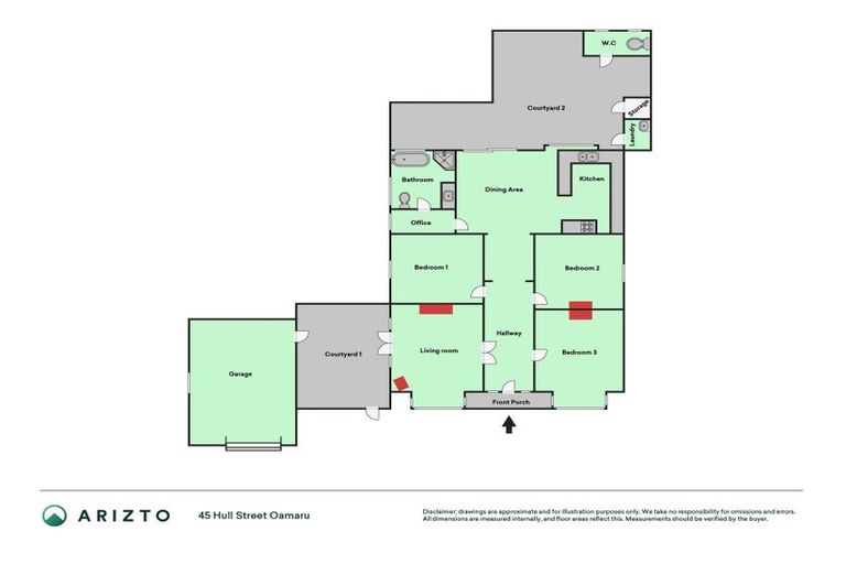 Photo of property in 45 Hull Street, South Hill, Oamaru, 9400