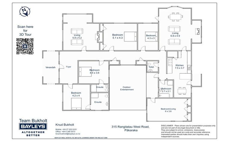 Photo of property in 315 Rangitatau West Road, Pakaraka, Whanganui, 4587