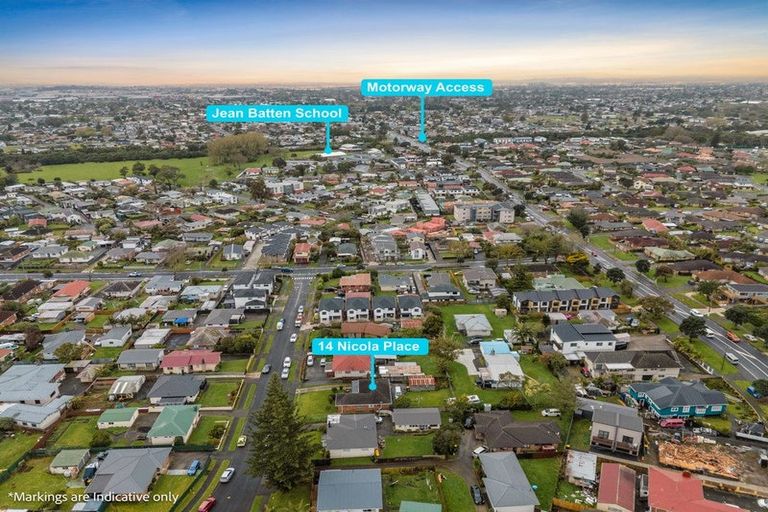Photo of property in 14 Nicola Place, Mangere, Auckland, 2022