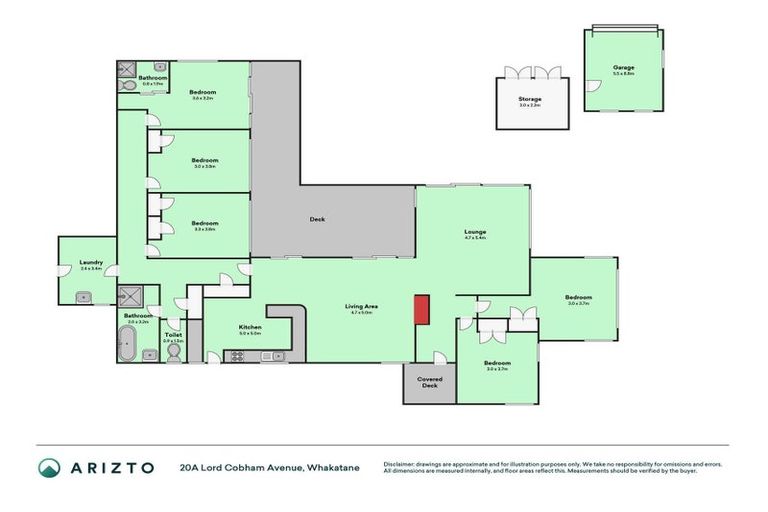 Photo of property in 20a Lord Cobham Avenue, Whakatane, 3120