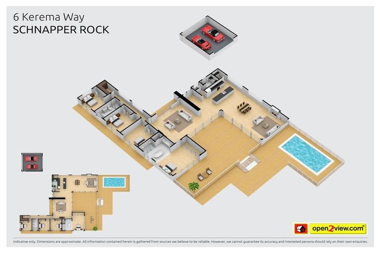 Photo of property in 6 Kerema Way, Schnapper Rock, Auckland, 0632