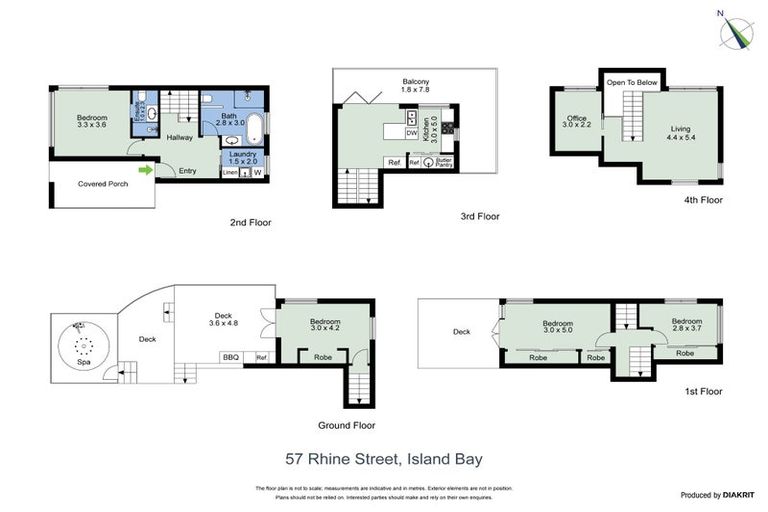 Photo of property in 57 Rhine Street, Island Bay, Wellington, 6023