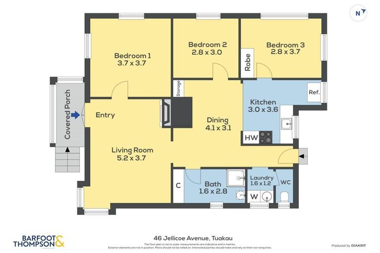 Photo of property in 46 Jellicoe Avenue, Tuakau, 2121