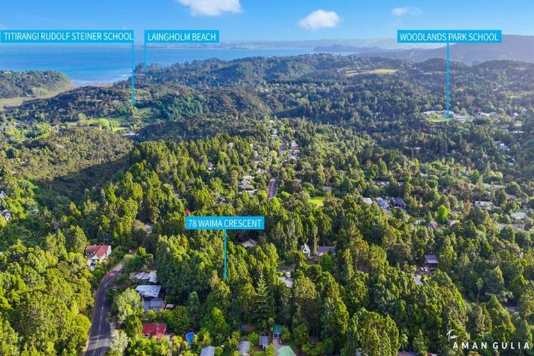 Photo of property in 78 Waima Crescent, Titirangi, Auckland, 0604