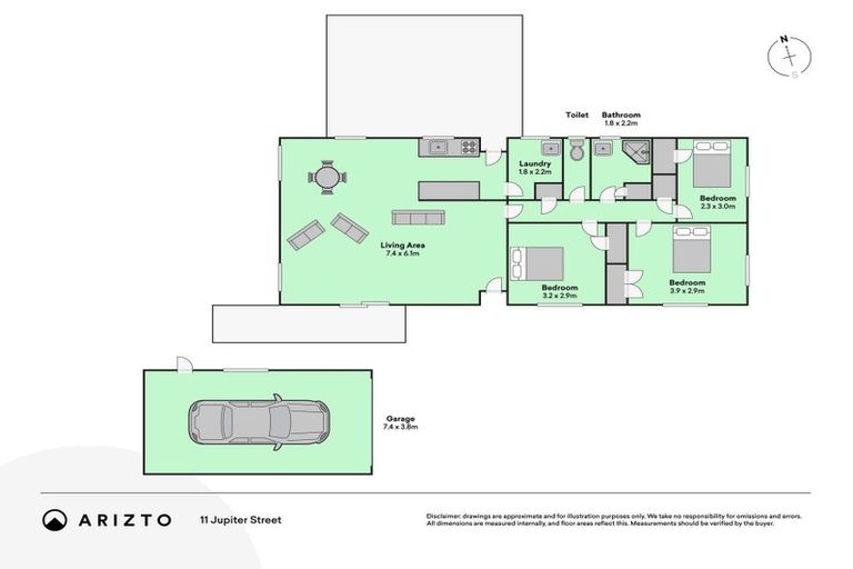 Photo of property in 11 Jupiter Street, Milson, Palmerston North, 4414