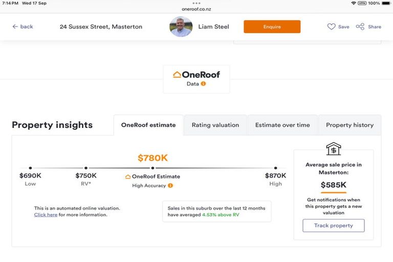 Photo of property in 24 Sussex Street, Masterton, 5810