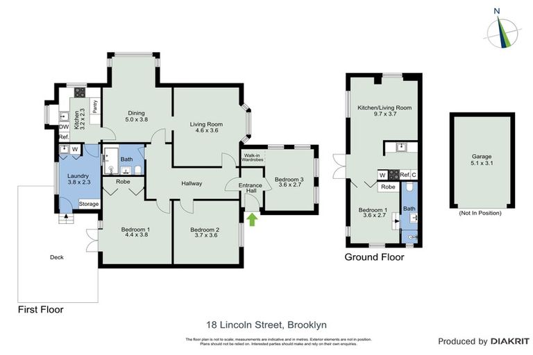 Photo of property in 18 Lincoln Street, Brooklyn, Wellington, 6021