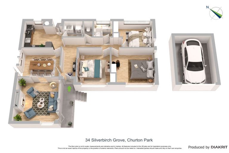 Photo of property in 34 Silverbirch Grove, Churton Park, Wellington, 6037