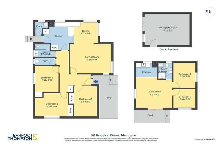 Photo of property in 52 Friesian Drive, Mangere, Auckland, 2022