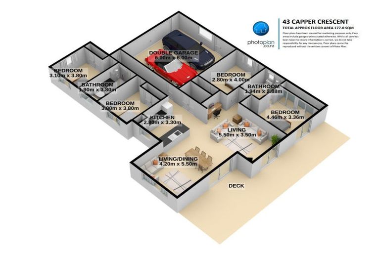 Photo of property in 43 Capper Crescent, Chartwell, Hamilton, 3210