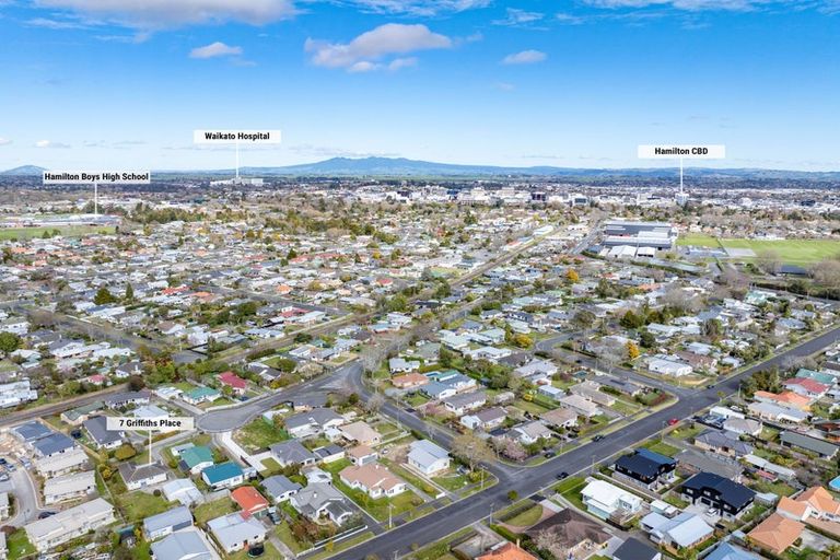 Photo of property in 7 Griffiths Place, Claudelands, Hamilton, 3214