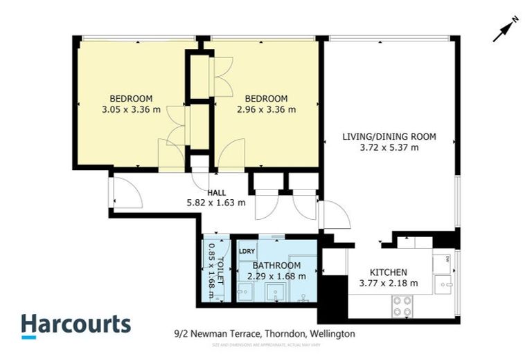 Photo of property in Newman Court Apartments, 2 Newman Terrace, Thorndon, Wellington, 6011
