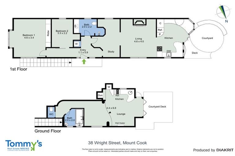 Photo of property in 38 Wright Street, Mount Cook, Wellington, 6021