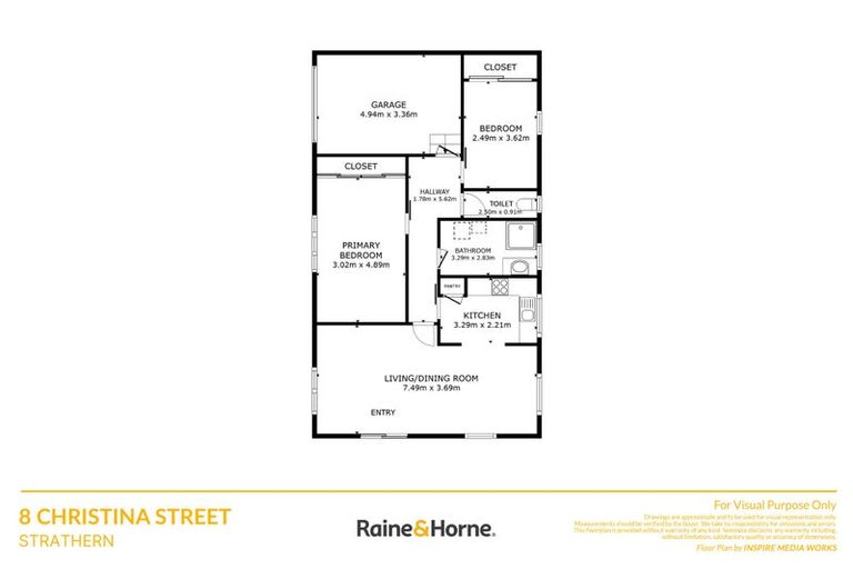 Photo of property in 8 Christina Street, Strathern, Invercargill, 9812