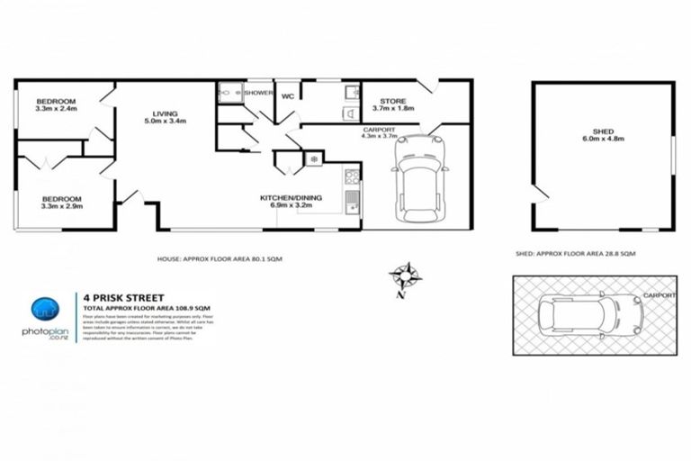 Photo of property in 4 Prisk Street, Melville, Hamilton, 3206