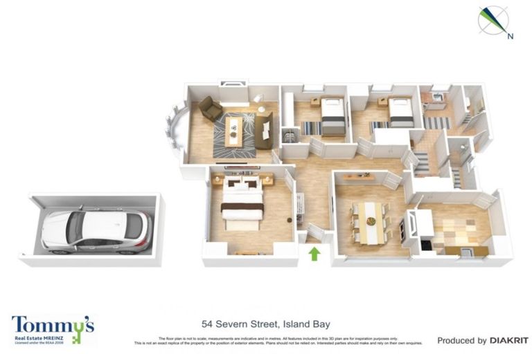 Photo of property in 54 Severn Street, Island Bay, Wellington, 6023