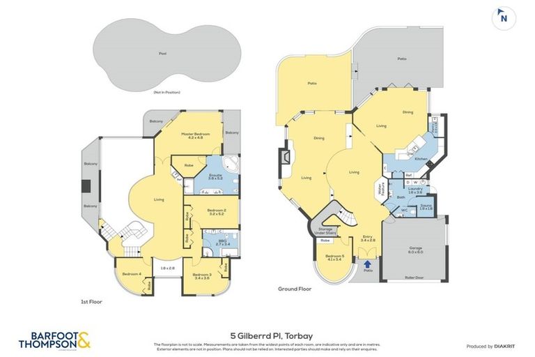 Photo of property in 5 Gilberd Place, Torbay, Auckland, 0630